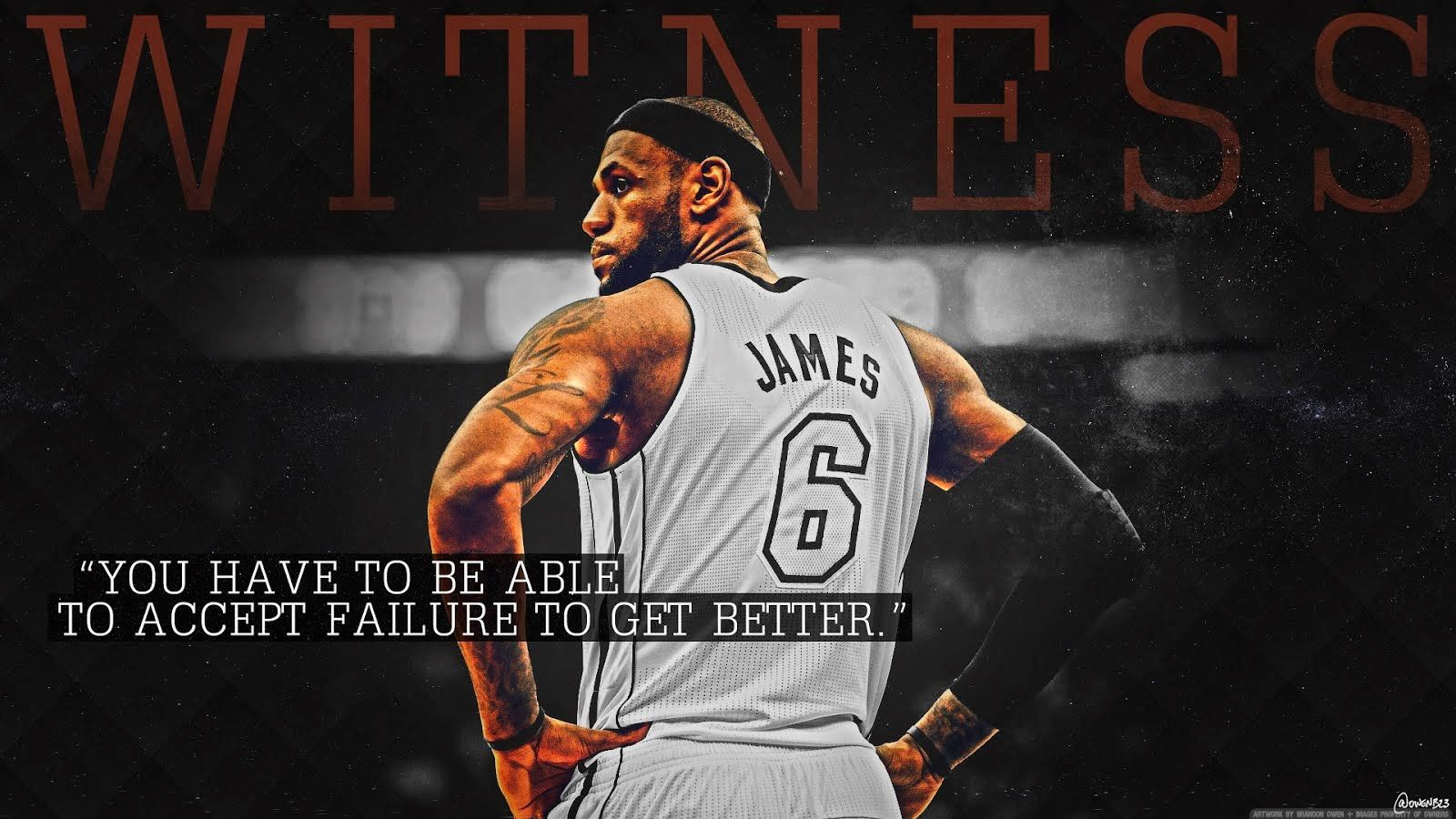 Lebron James Quotes Background - HD Wallpaper 