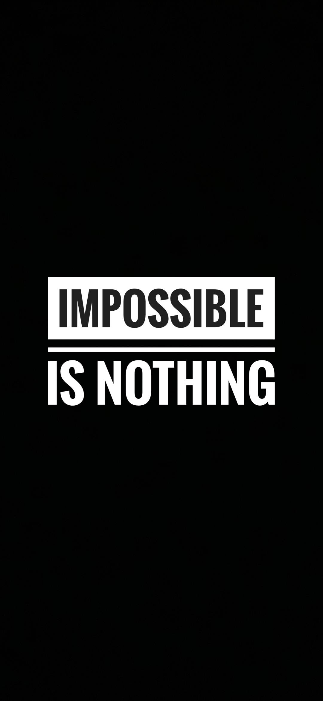 Nothing Impossible Motivational Wallpaper - Poster - HD Wallpaper 