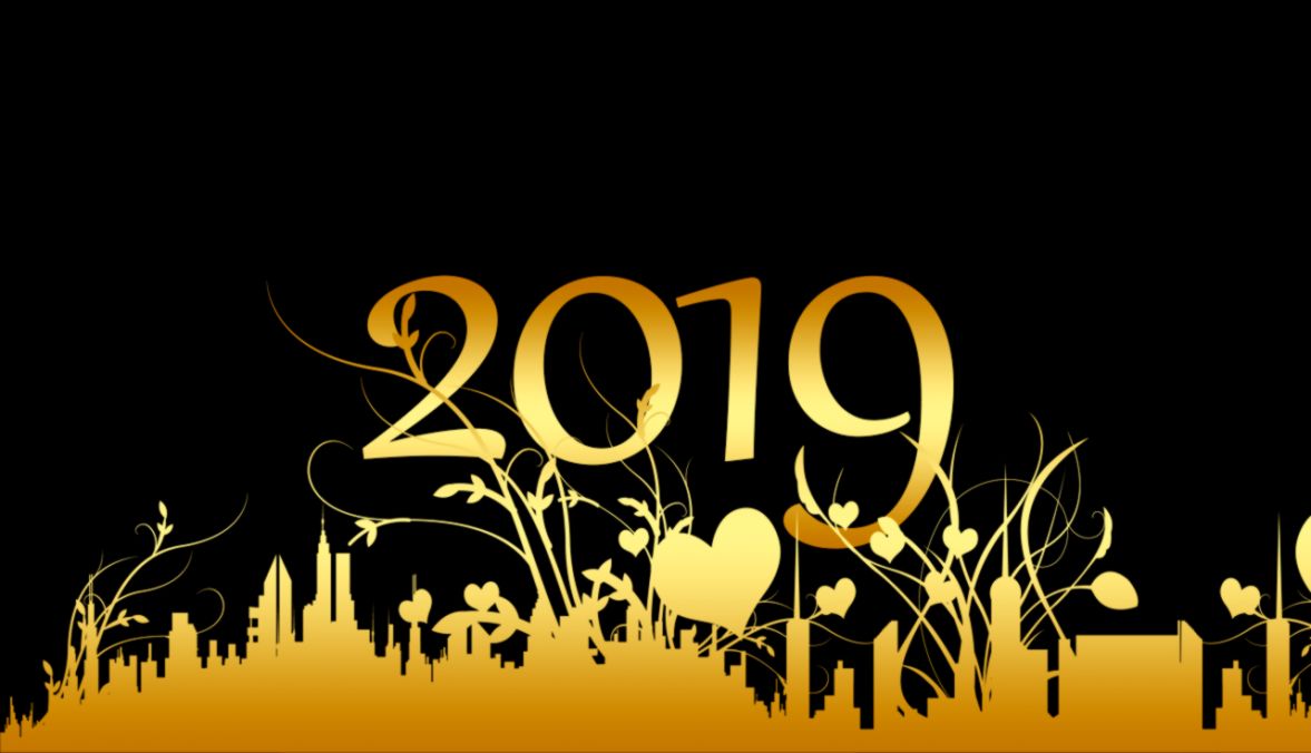 Happy New Year 2019 Images Wishes Quotes & Wallpapers - Quotes Happy New Year Wishes 2019 - HD Wallpaper 