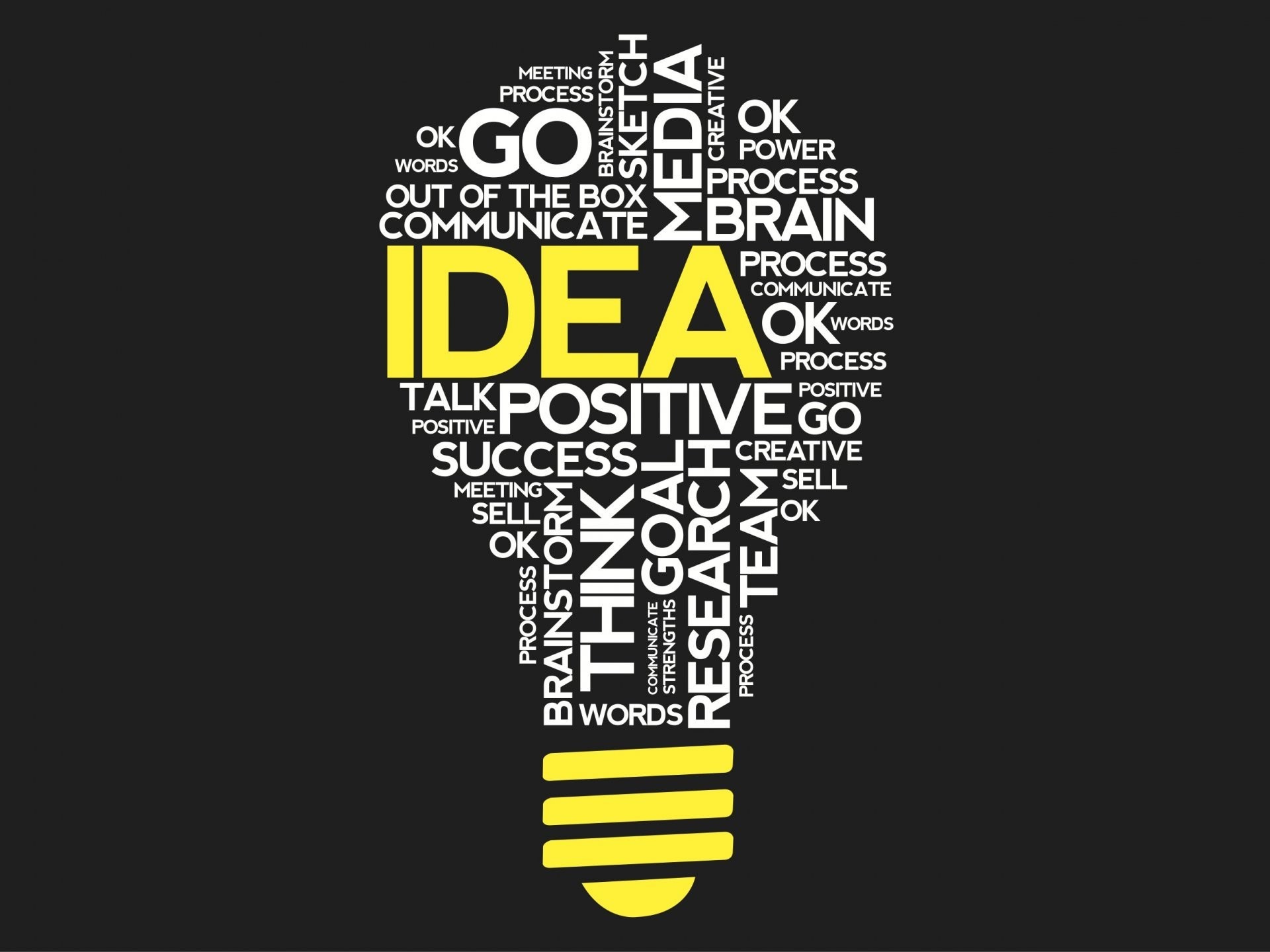 1920x1440, Black And White Wallpaper With Words 426309659573155 Bulb