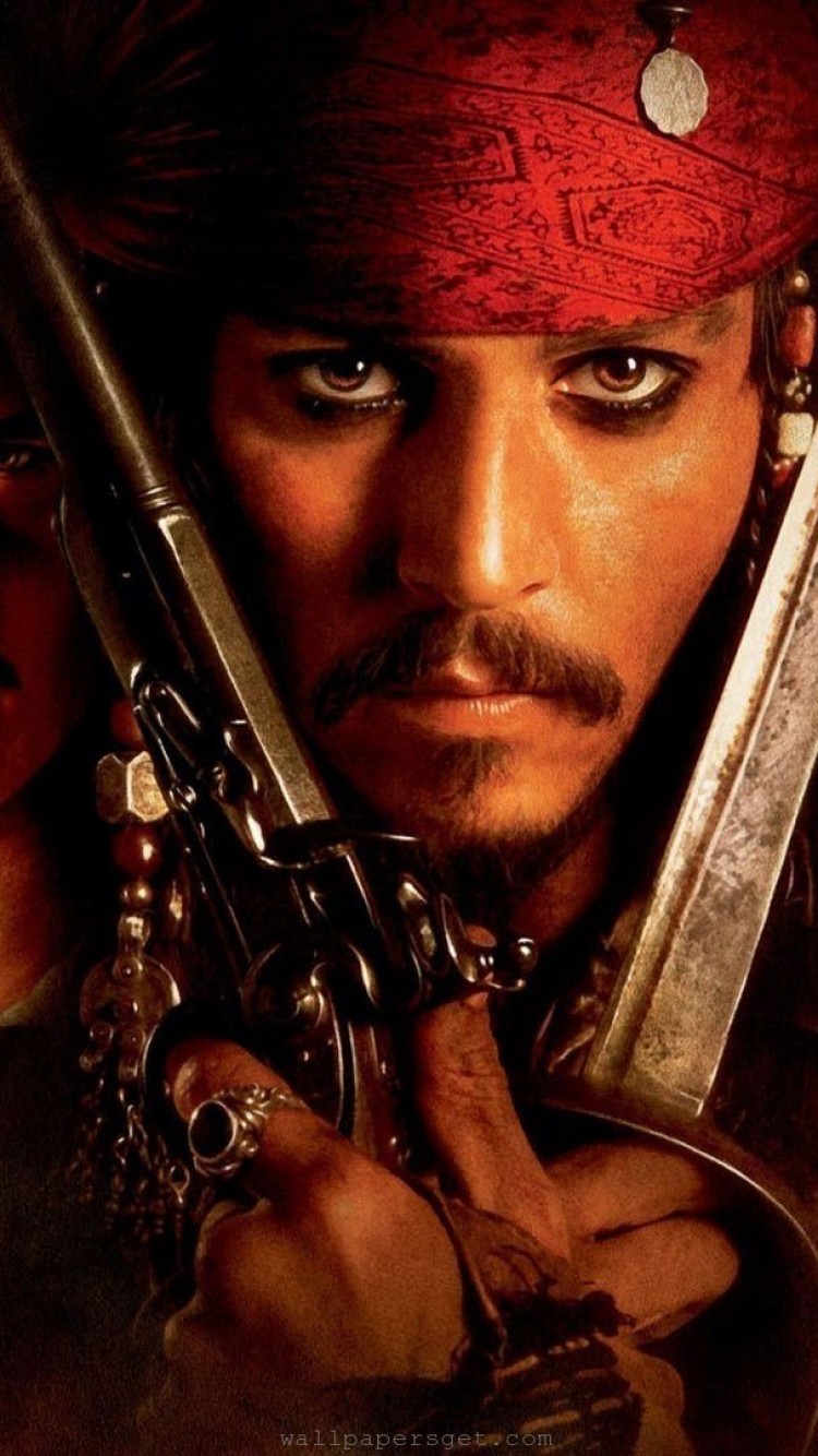 Iphone 7 Johnny Depp Wallpaper - Ultra Hd Jack Sparrow Hd Wallpaper For Android - HD Wallpaper 