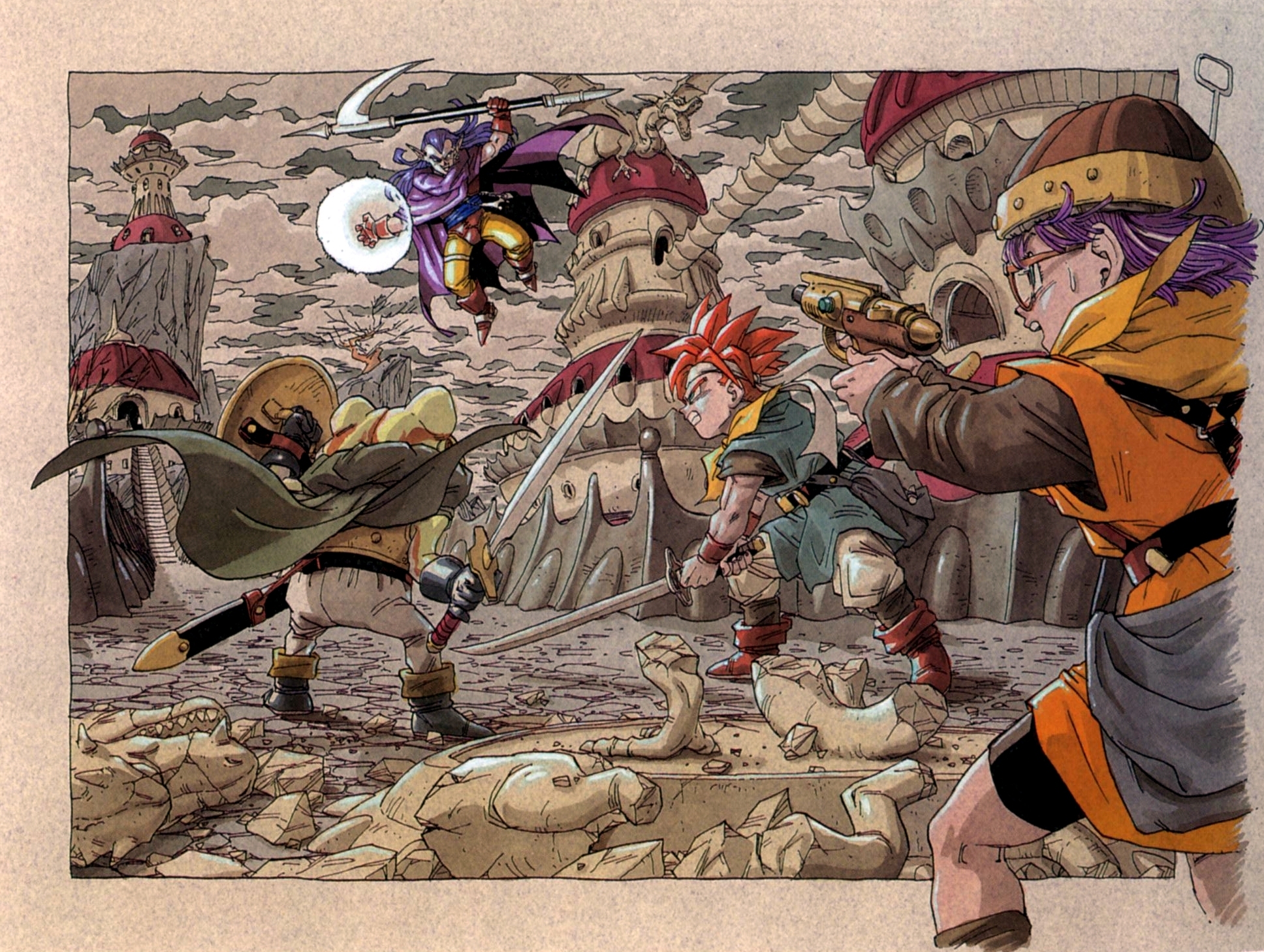 Akira Toriyama Best Art - HD Wallpaper 