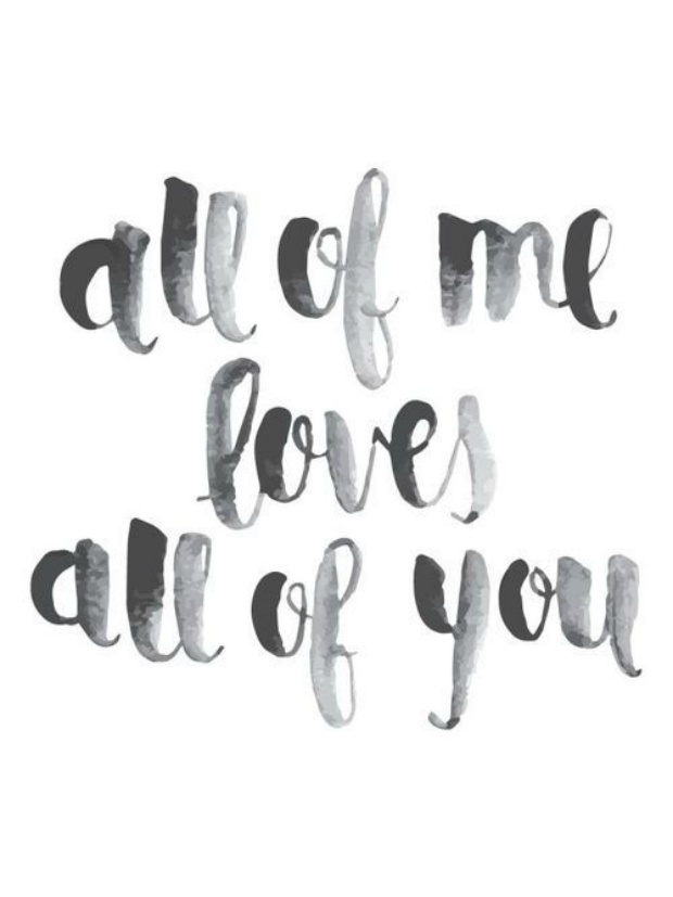 Love Quotes Collection [ - All Of Me - HD Wallpaper 