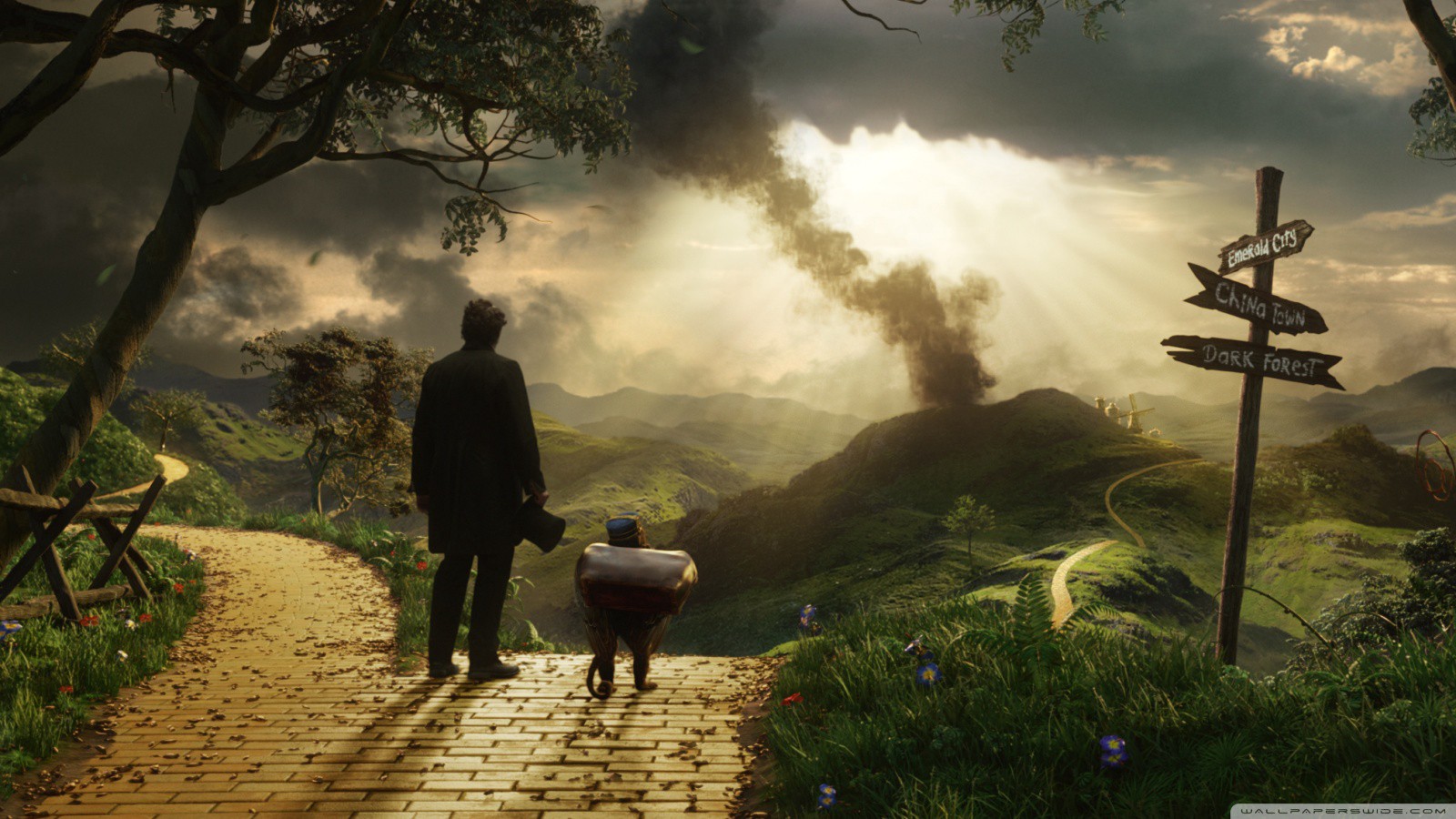 Oz The Great And Powerful Set - HD Wallpaper 