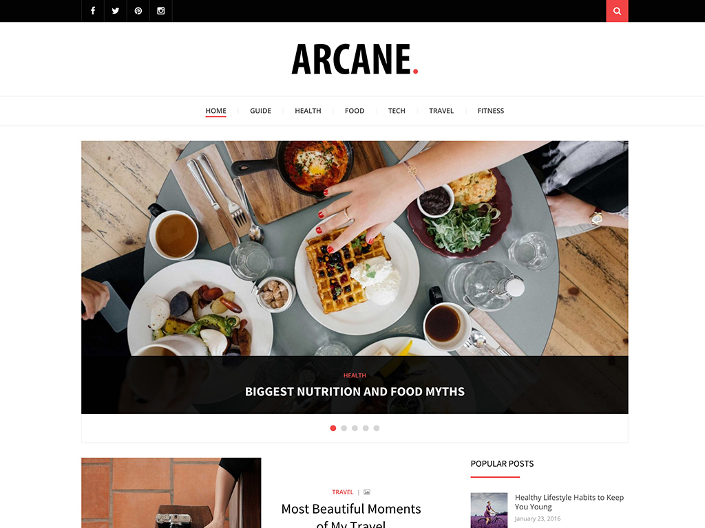 Arcane Wordpress - HD Wallpaper 