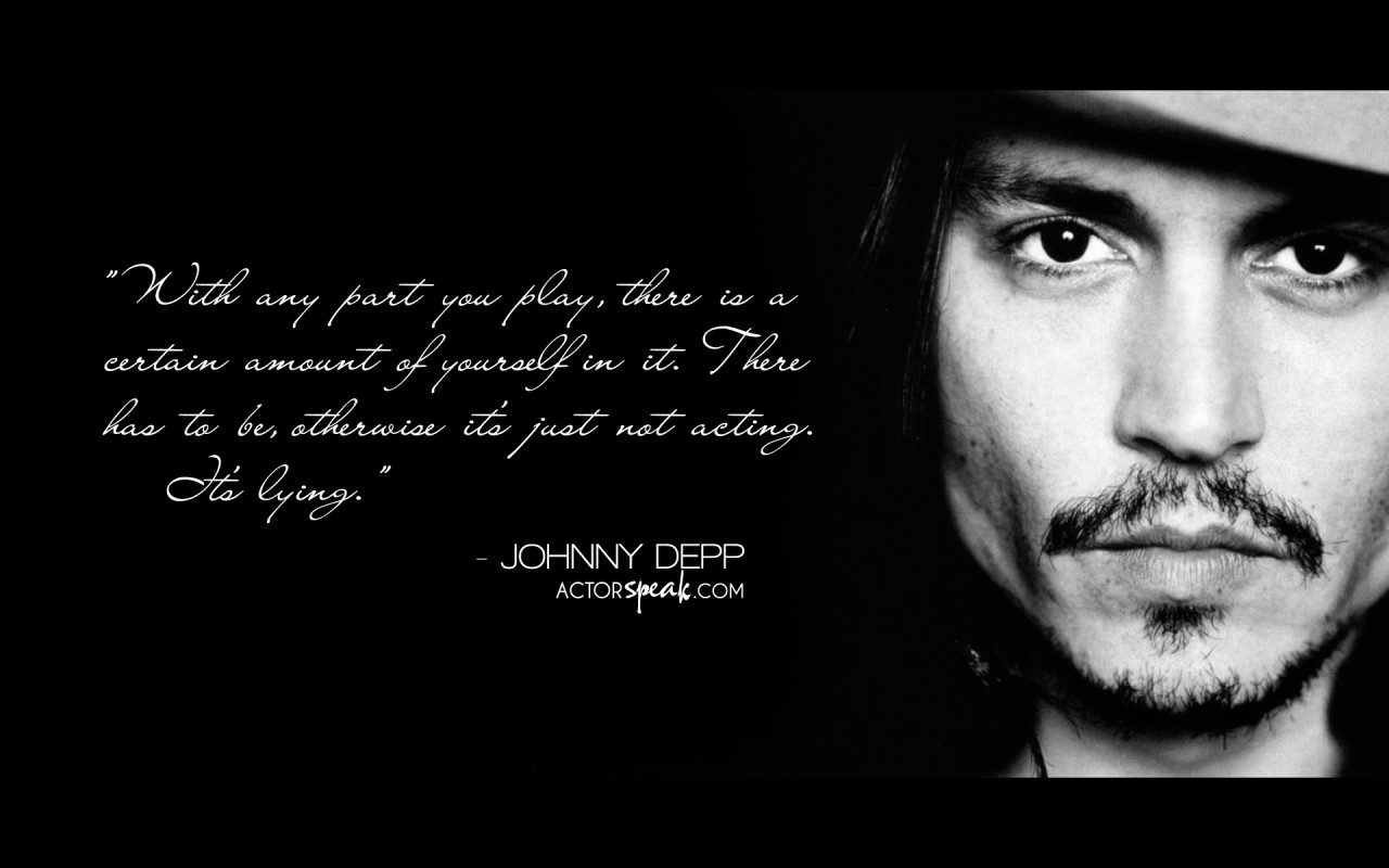 Johnny Depp Quotes - HD Wallpaper 