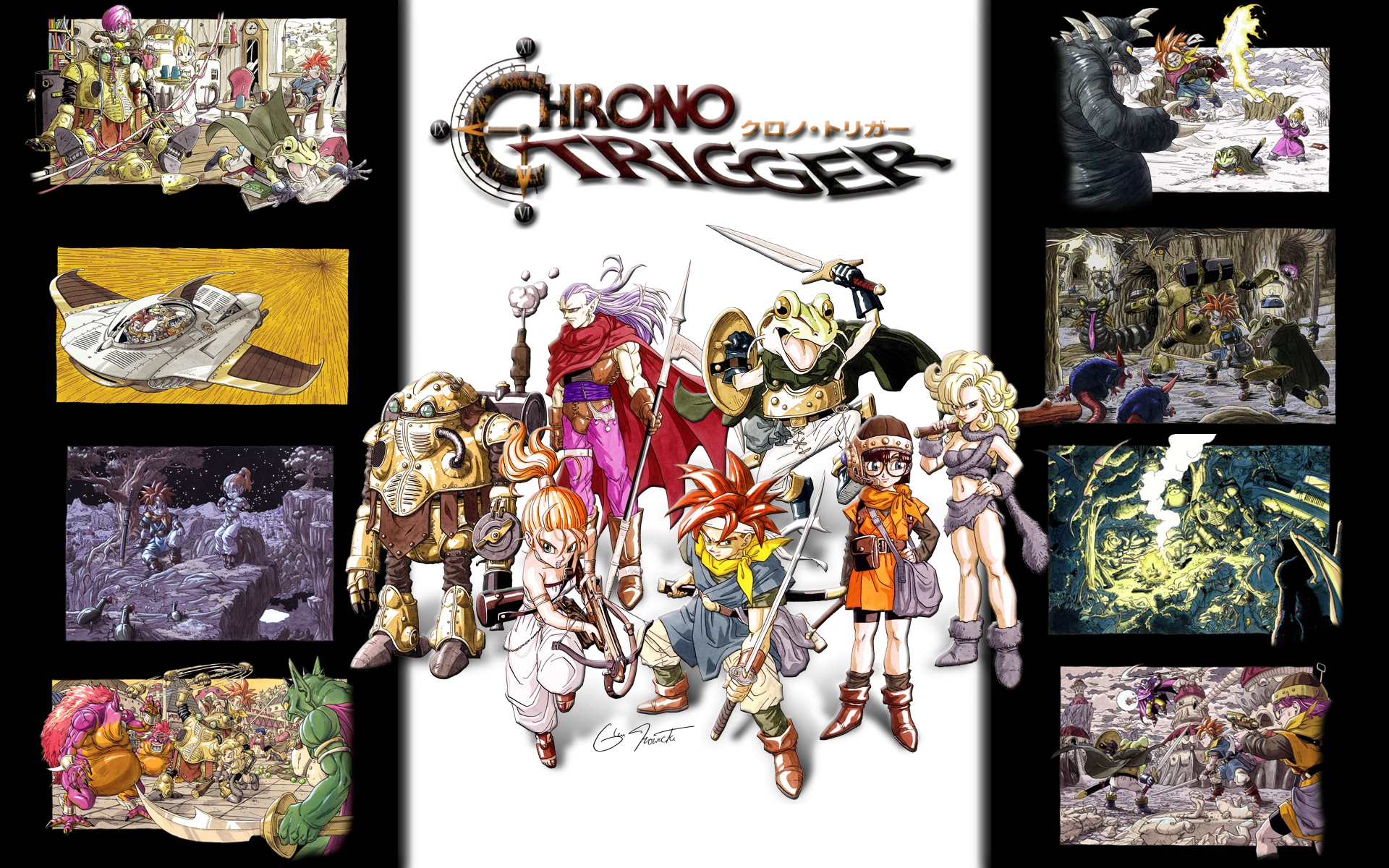 Chrono Trigger Game Art - HD Wallpaper 