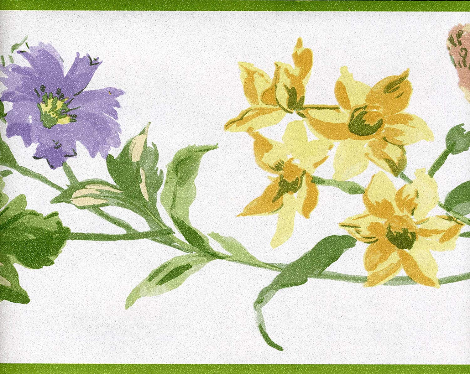 Laura Ashley Home Wallpaper Border - Browallia Speciosa - HD Wallpaper 