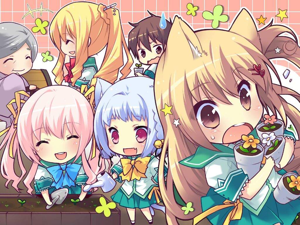 User Uploaded Image - Anime Girl Chibi Background - HD Wallpaper 