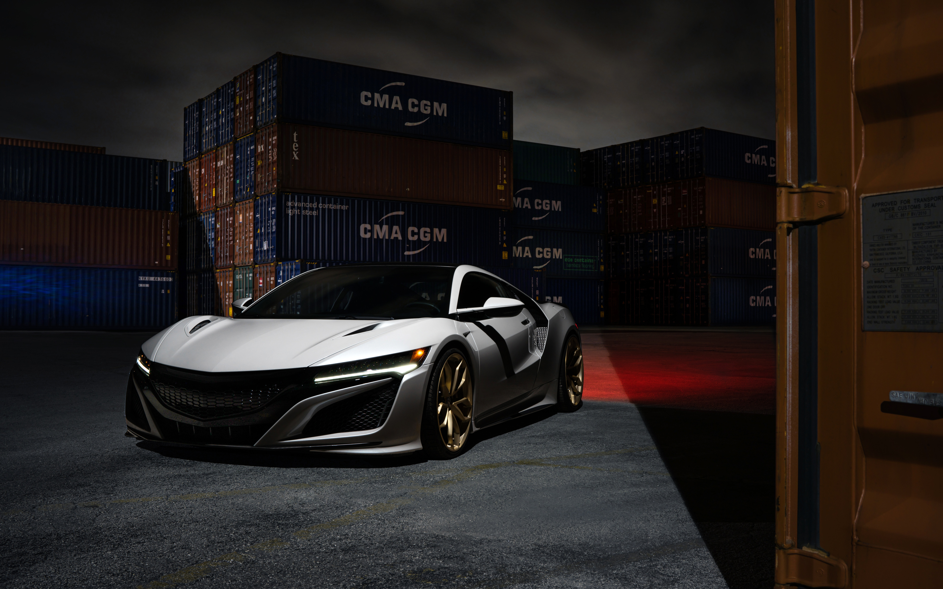 Acura Nsx Hre Wheels 4k Wallpaper - Acura - HD Wallpaper 
