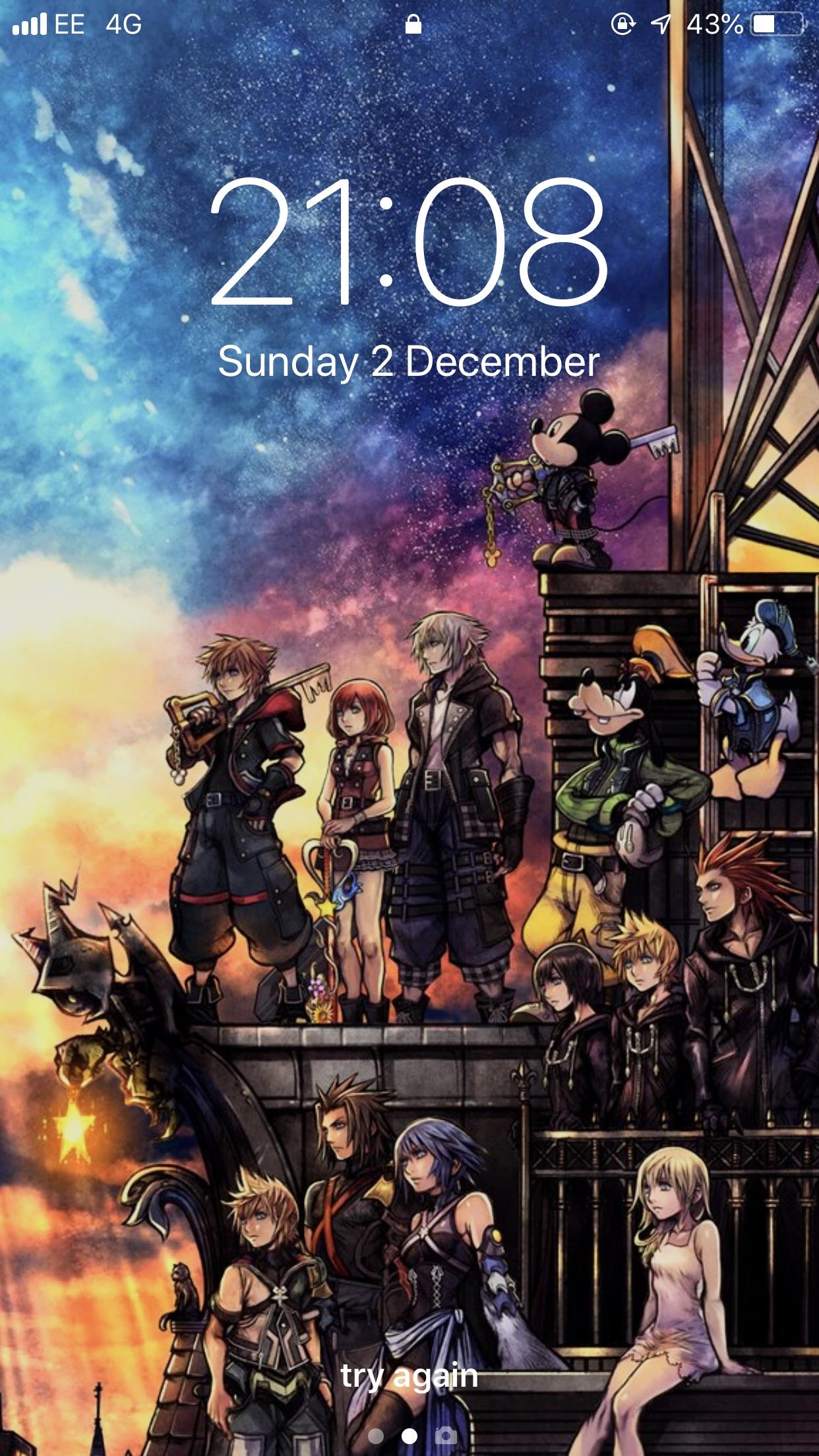 Hd Kingdom Hearts Wallpaper Phone - HD Wallpaper 