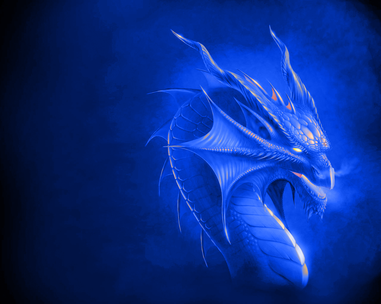 The Blue Dragon - Blue Dragon Background - HD Wallpaper 