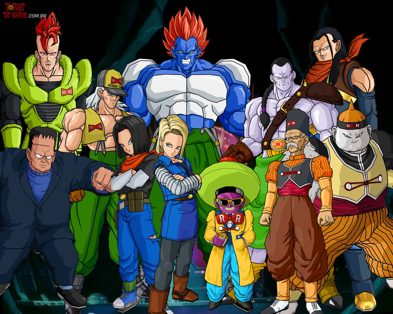 Dbz Dbgt Es Dragon Ball - Dragon Ball All Android - HD Wallpaper 