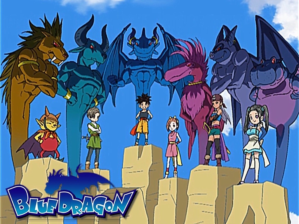 Blue Dragon - Blue Dragon Anime - HD Wallpaper 
