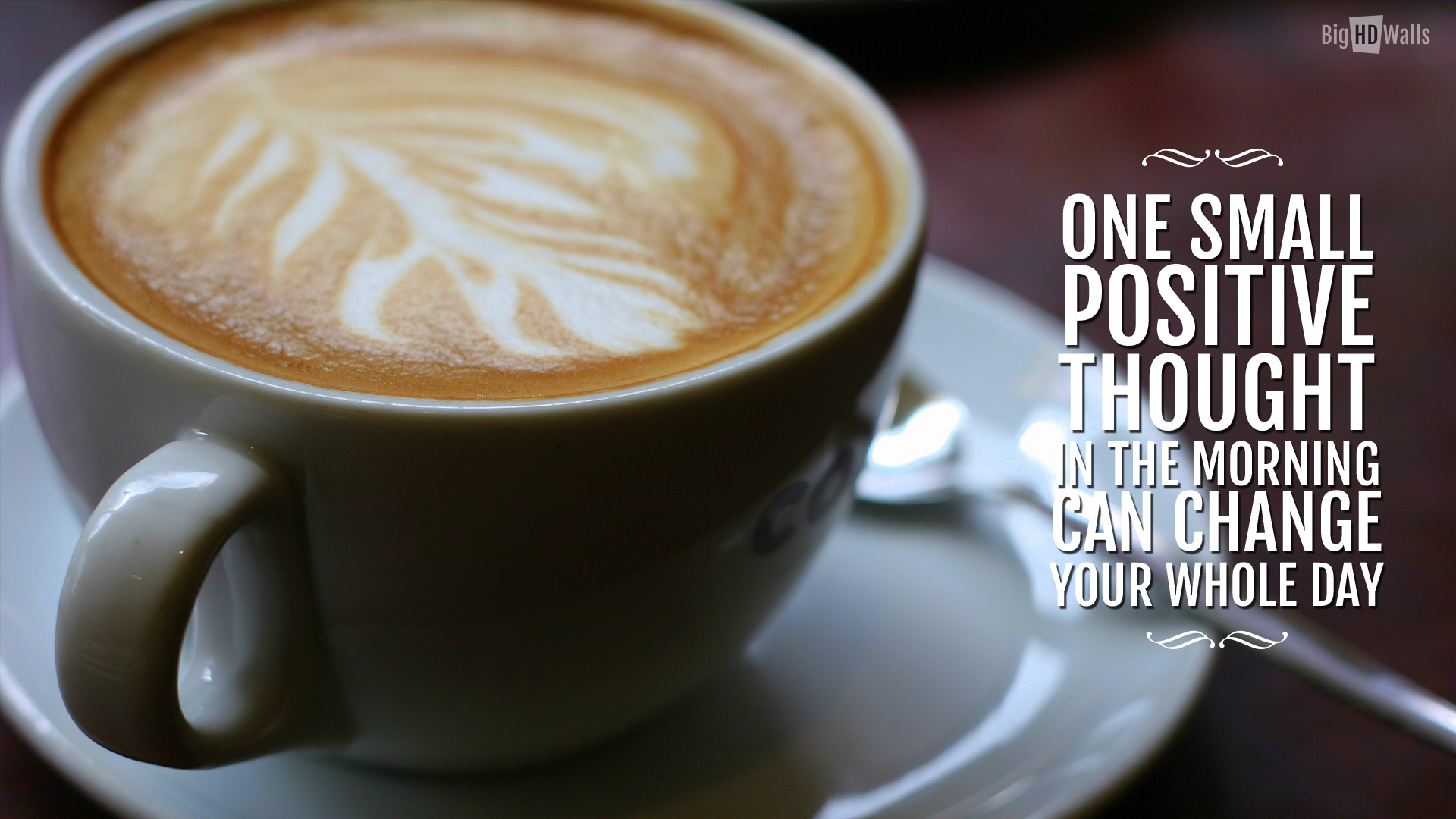 Image From Bighdwalls - One Cup Of Coffee Quotes - HD Wallpaper 