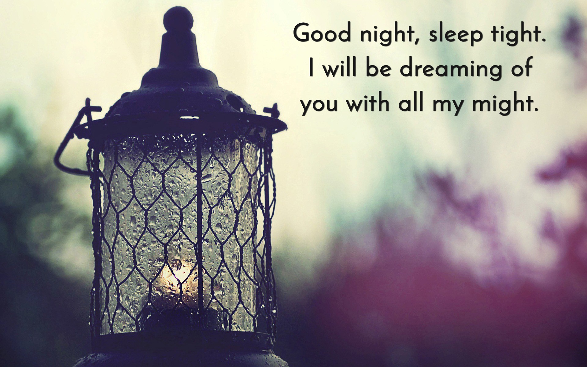 Good Night Sleep Tight Thought Wallpaper - Good Night Sleep Thought - HD Wallpaper 
