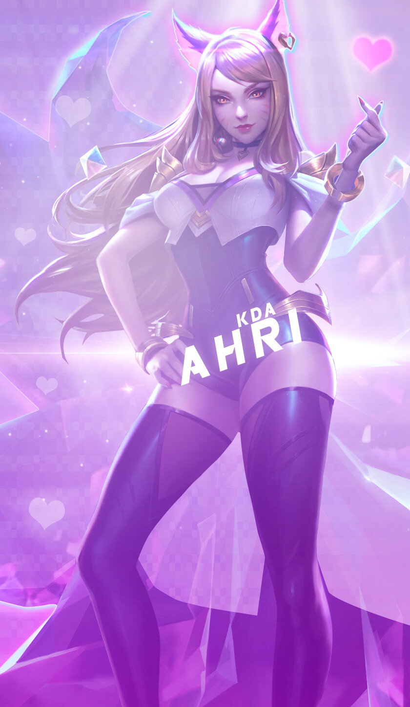 K Da Pop Star Ahri - HD Wallpaper 