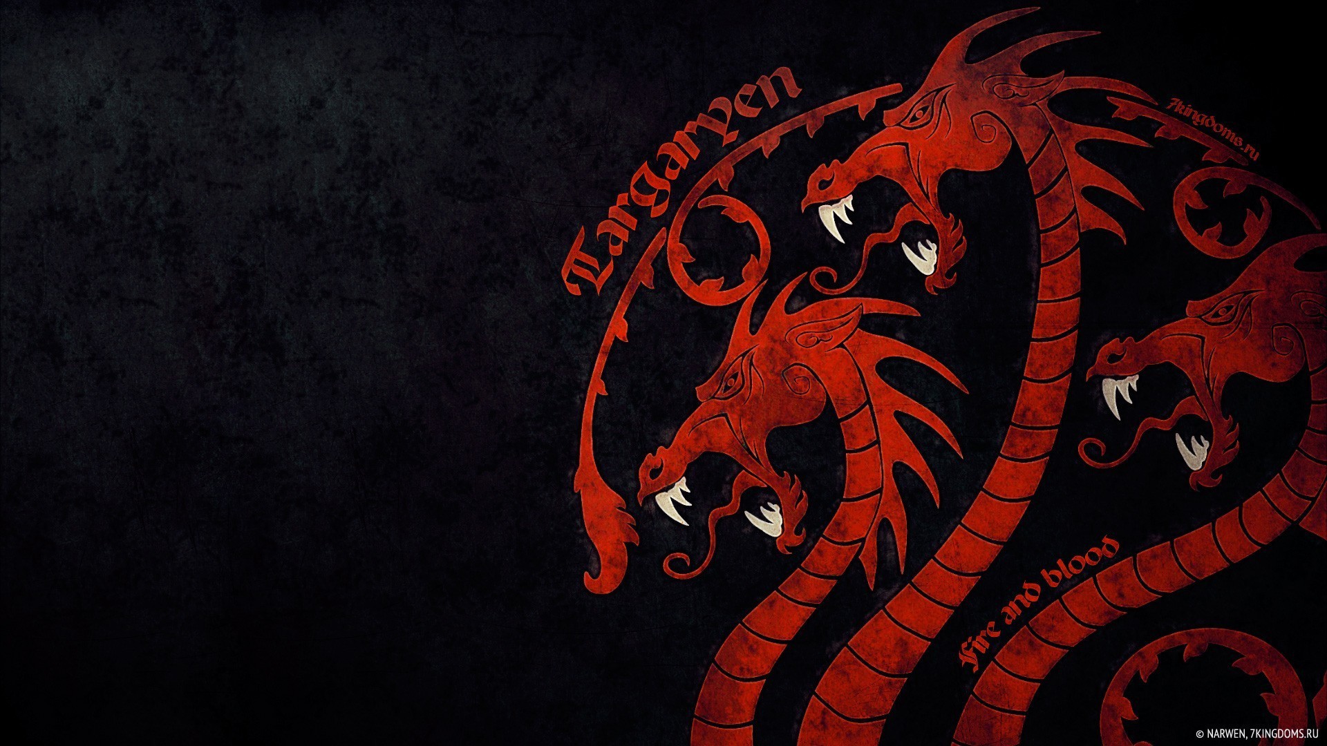 Chinese Dragon Wallpapers Wallpaper - House Targaryen - HD Wallpaper 