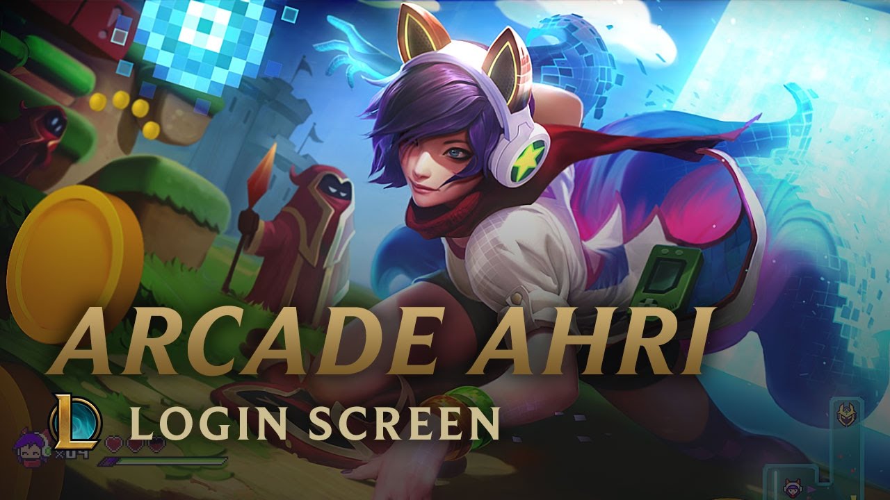 League Of Legends Arcade Ahri - HD Wallpaper 