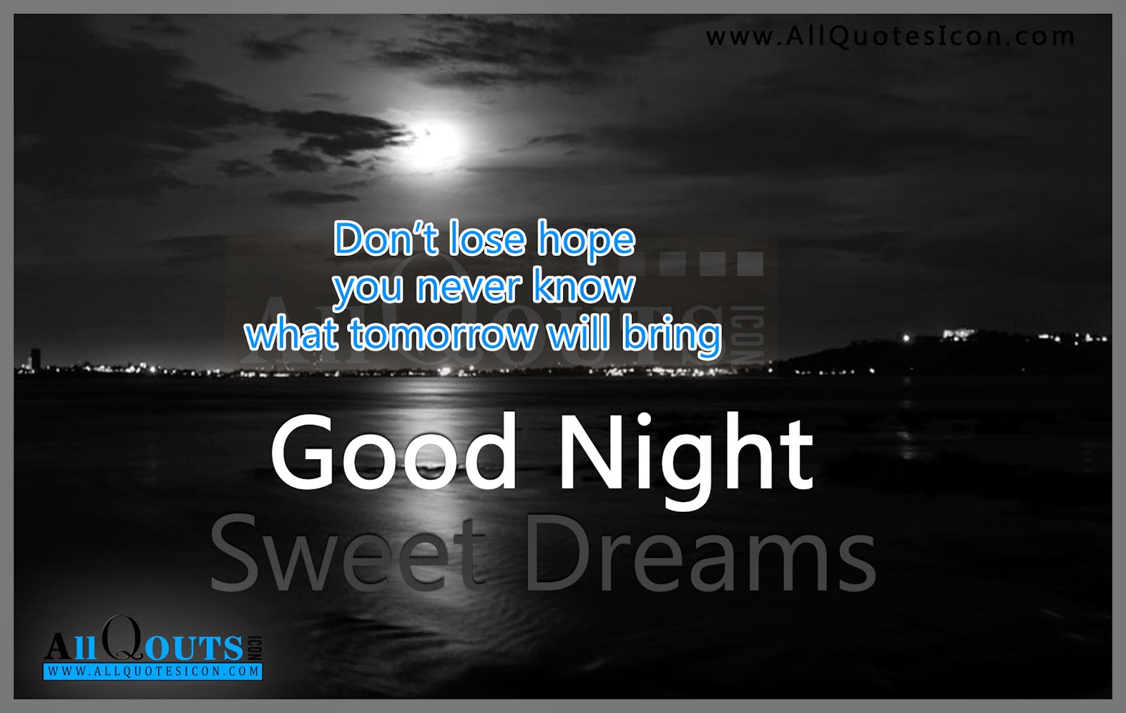 Good Night Wallpaper With Nice Thought Impremedia - Best Good Night Thought - HD Wallpaper 
