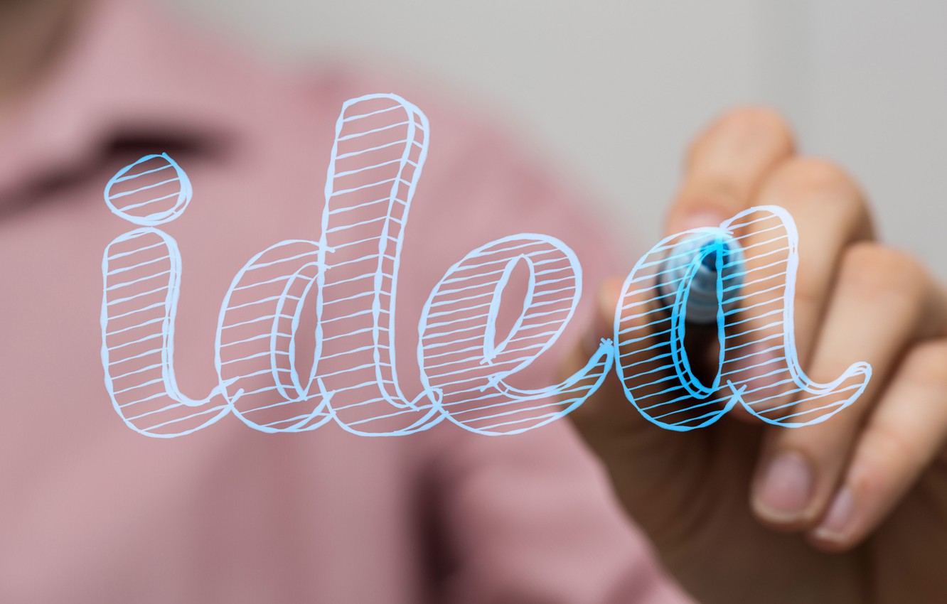 Photo Wallpaper Surface, Creative, The Inscription, - Идеи Обои Для Рабочего Стола - HD Wallpaper 