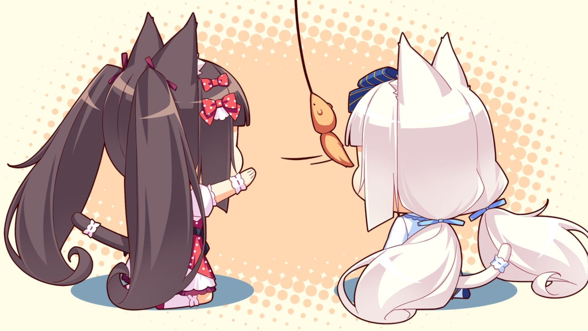 Nekopara Wallpaper Chibi - HD Wallpaper 