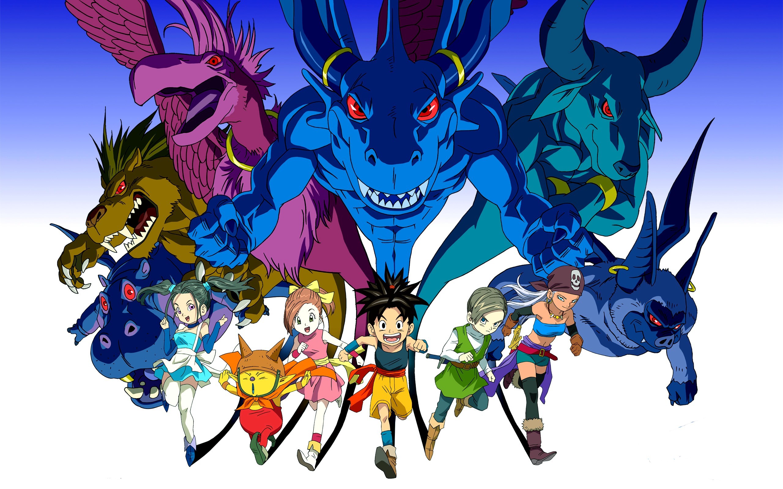 Blue Dragon Anime 2560x1600 Wallpaper Teahub Io