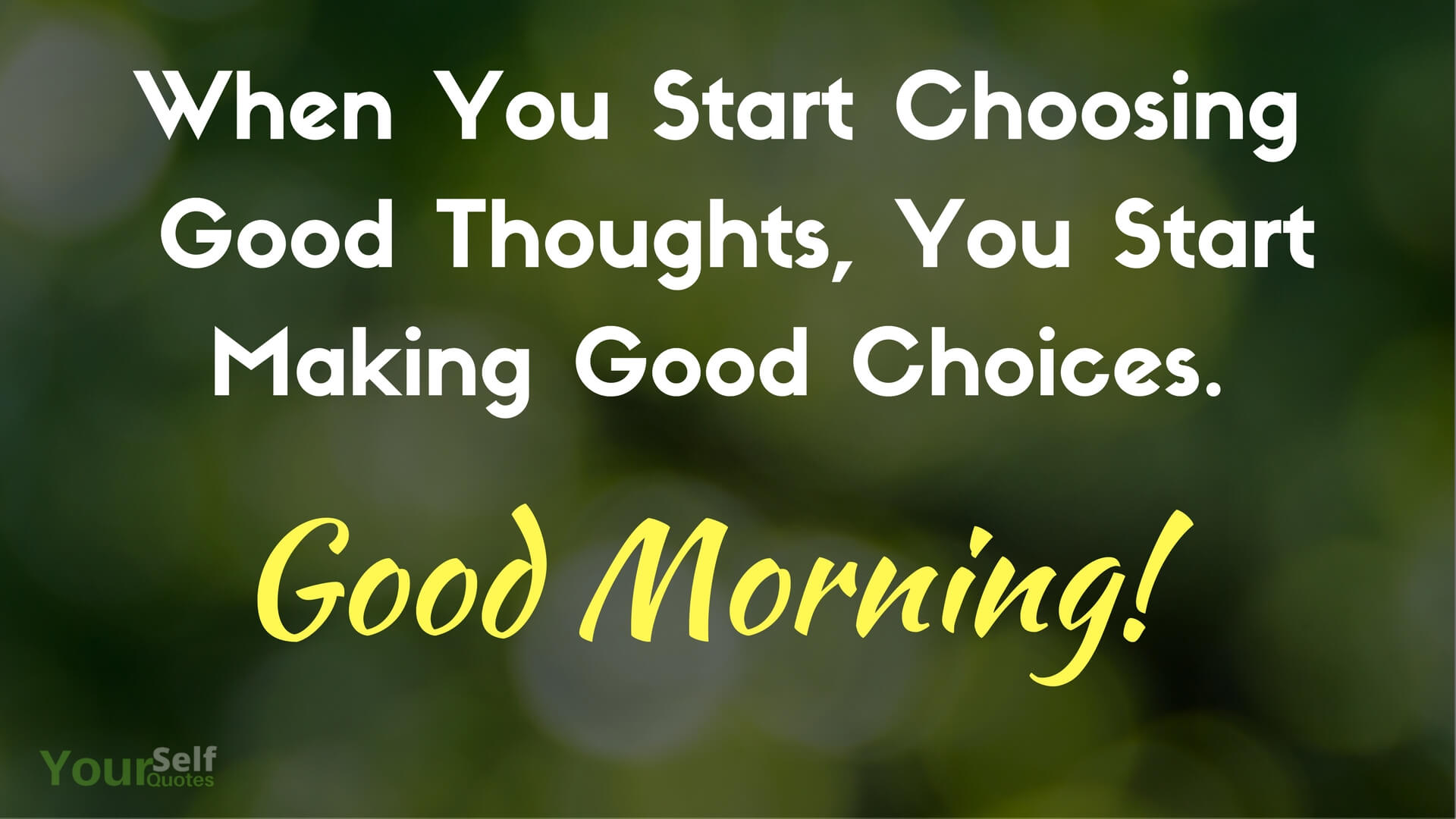 Good Morning Thoughts Images - Morning Wishes In I English - HD Wallpaper 