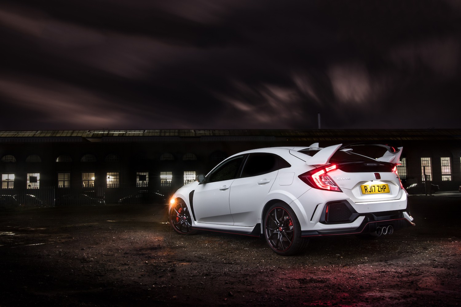 New Honda Civic Type R Fk8 - Honda Civic Type R Night - HD Wallpaper 