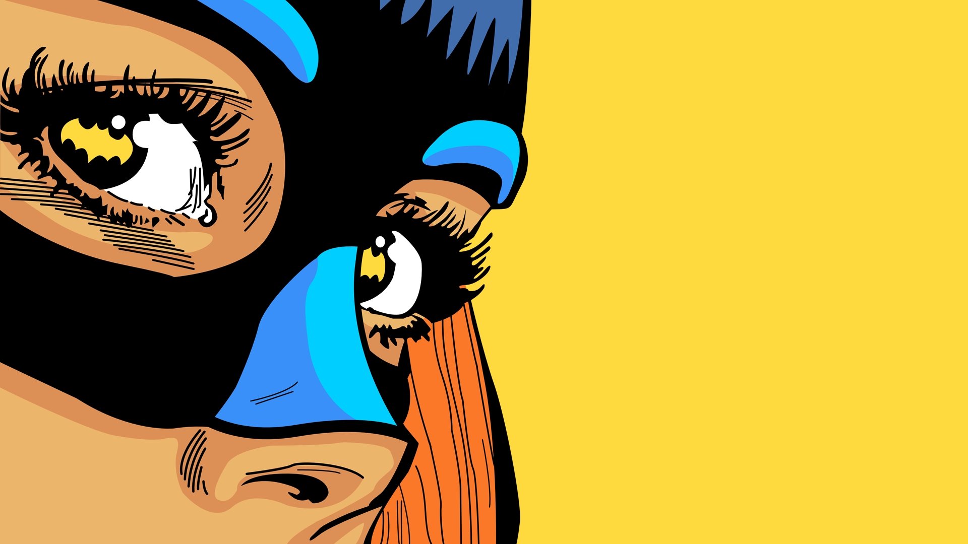 High Resolution Batgirl Full Hd Wallpaper Id - Pop Art Wallpaper Hd - HD Wallpaper 