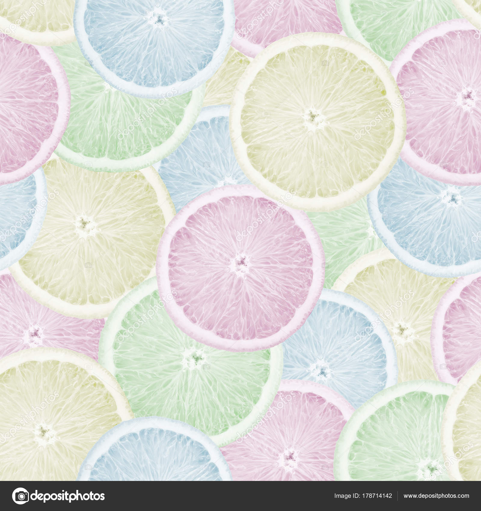 Pastel Lemons And Limes - HD Wallpaper 