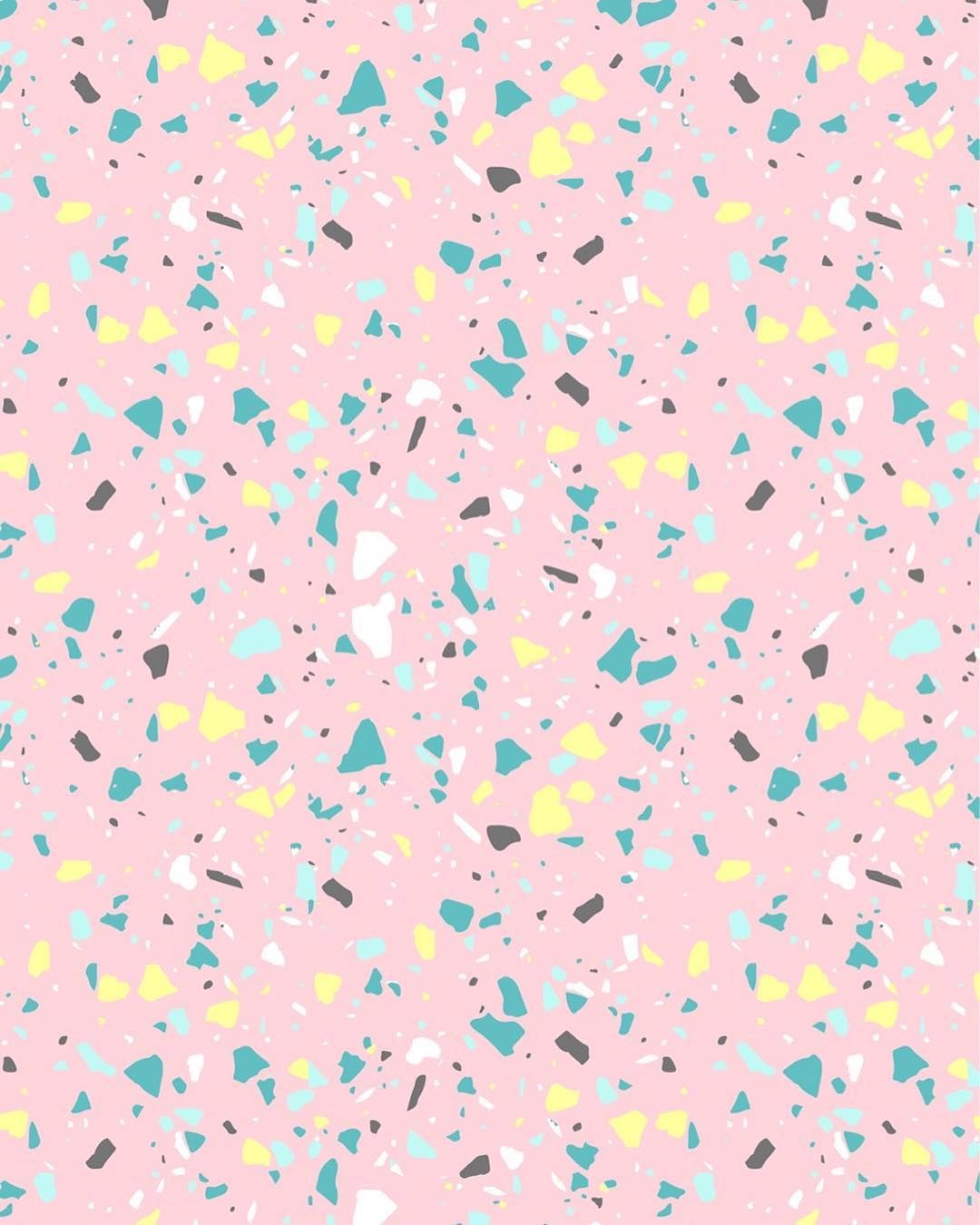 Pastel Terrazzo - HD Wallpaper 