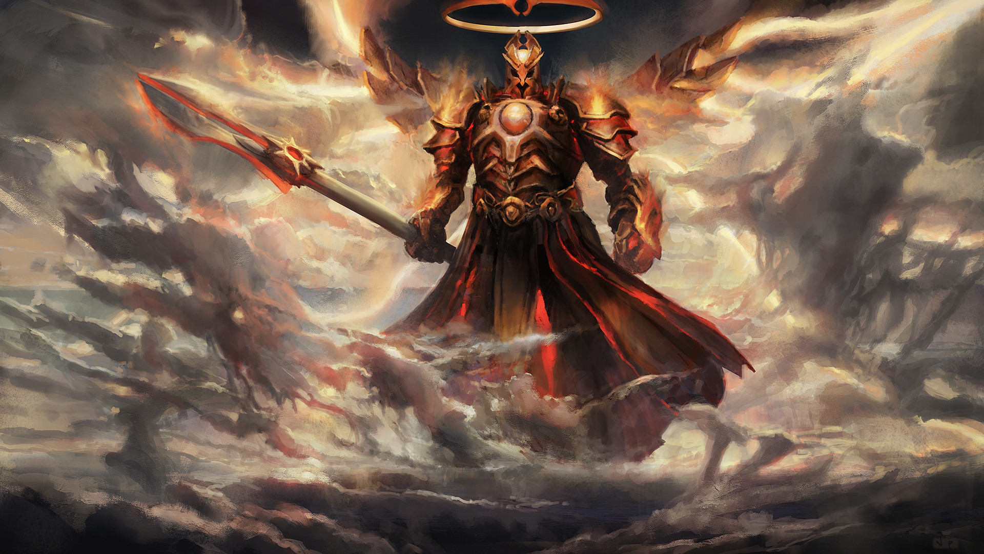 1920x1080, St Michael The Archangel Wallpaper 
 Data - Diablo 3 Imperius - HD Wallpaper 