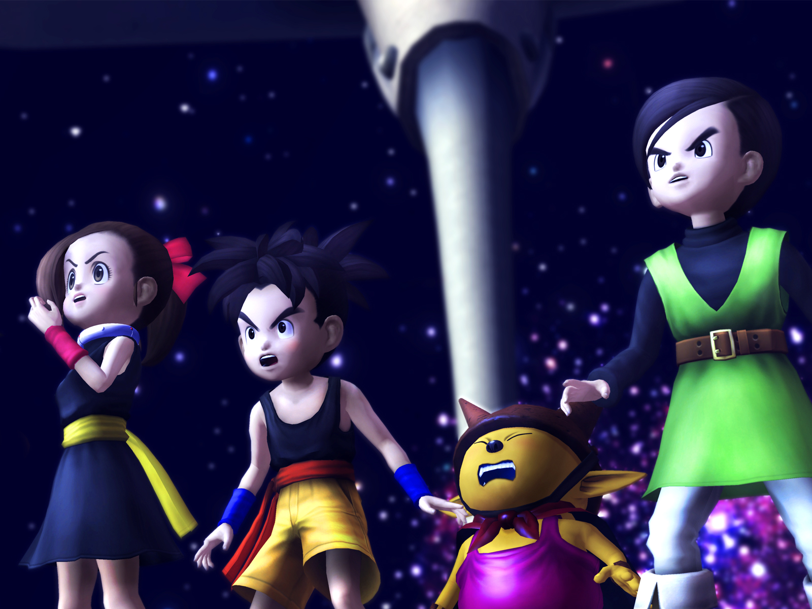 Blue Dragon Xbox Party - HD Wallpaper 