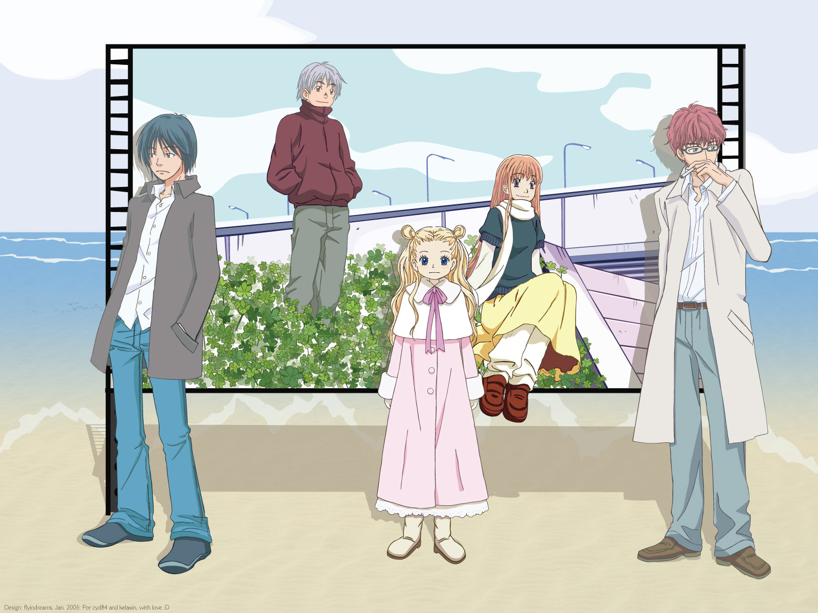 Awesome Honey And Clover Free Wallpaper Id - Honey And Clover - HD Wallpaper 