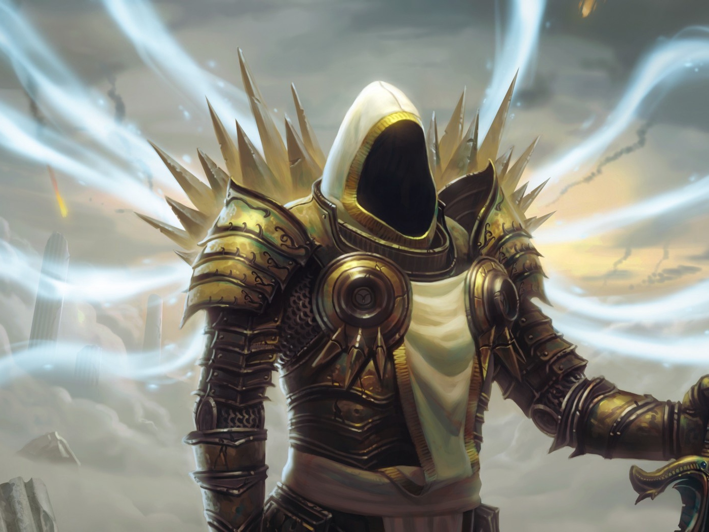 Wallpaper Diablo 3, Archangel Of Justice, Archangel, - Tyrael Diablo 3 - HD Wallpaper 