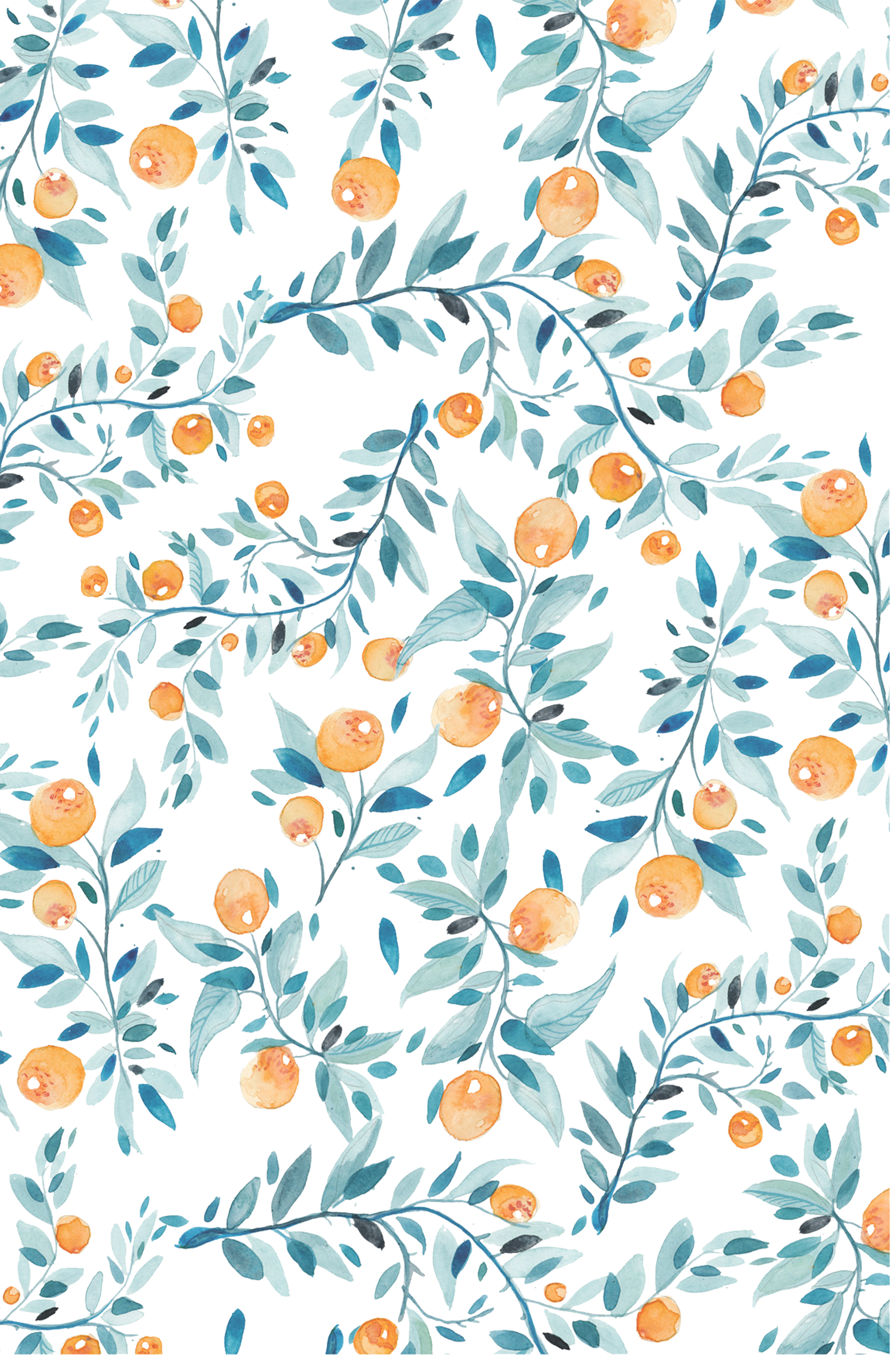 Painting Floral Iphone - HD Wallpaper 