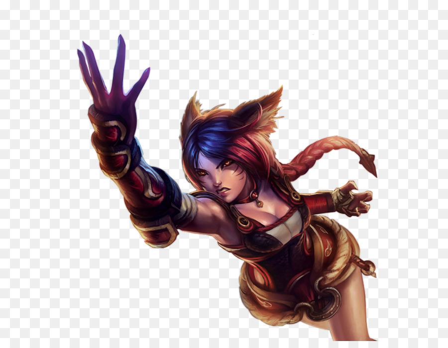 League Of Legends Ahri Video Game Desktop Wallpaper - Ahri League Of Legends Png - HD Wallpaper 