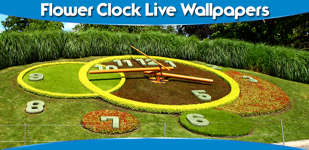 Horloge De Fleurs Geneve - HD Wallpaper 