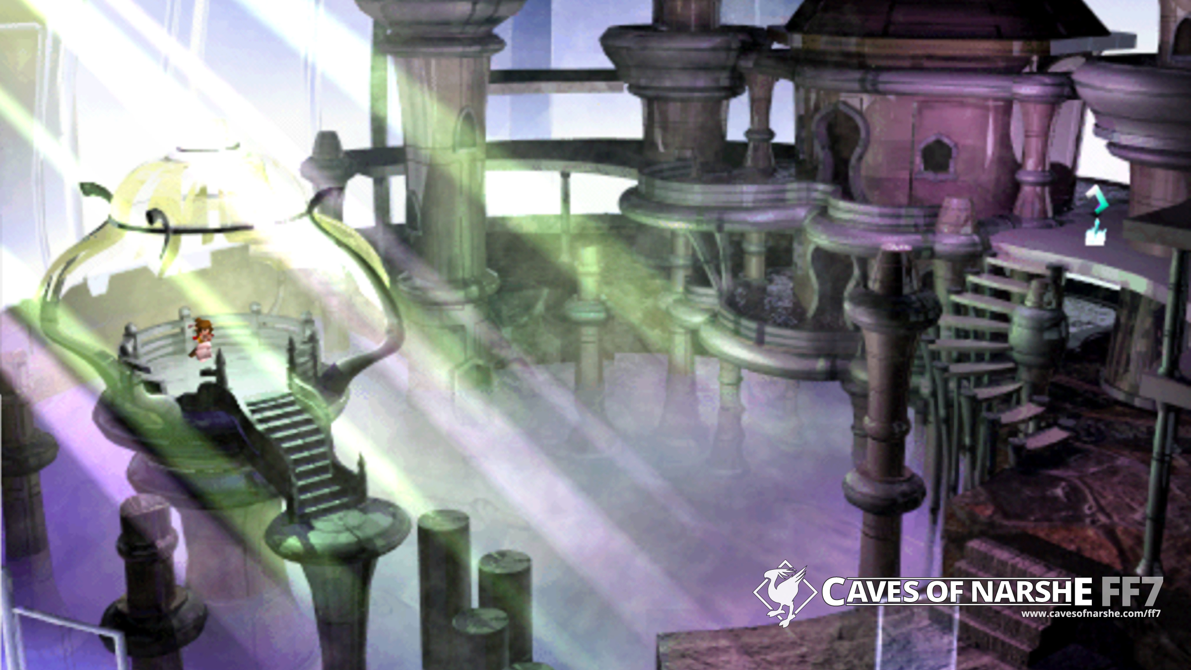 Ff7 Forgotten City Hd - HD Wallpaper 