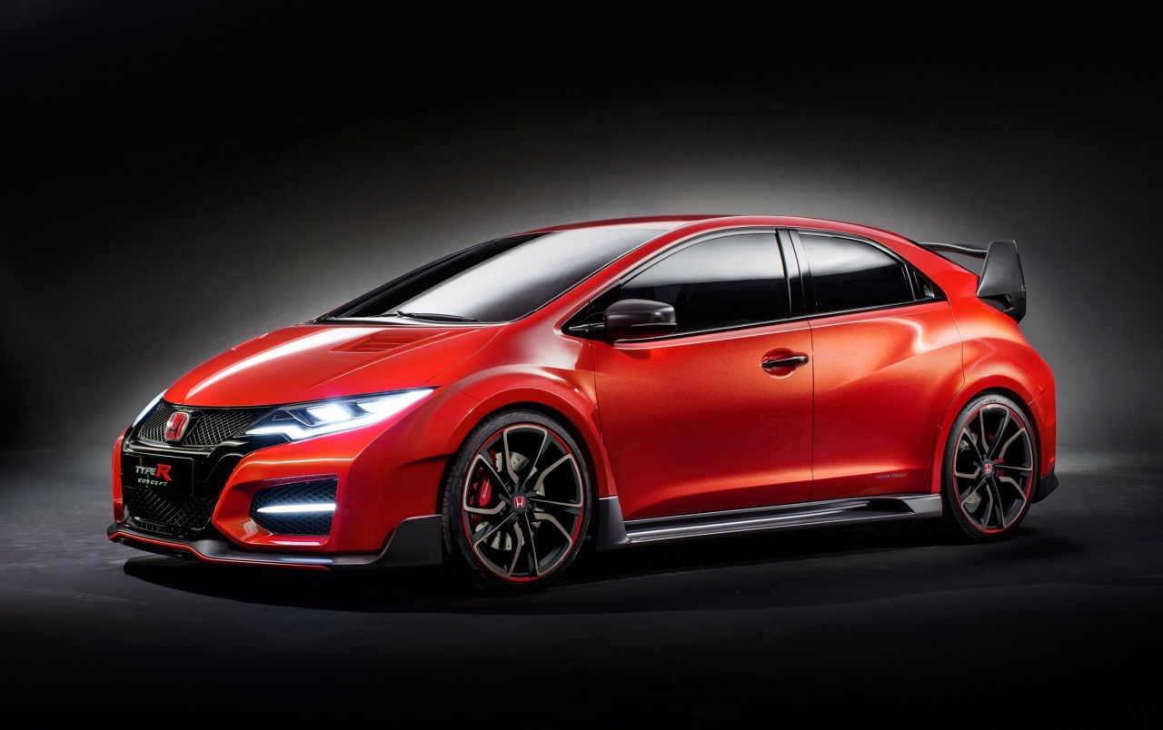 Honda Civic Type R Concept Wallpapers - Honda Civic Type R 2015 Concept - HD Wallpaper 