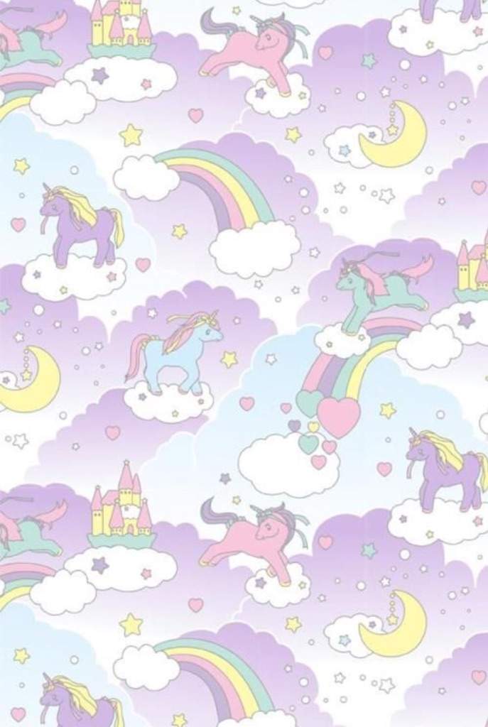 User Uploaded Image - Cute Pastel Unicorn Background - 687x1024 Wallpaper -  