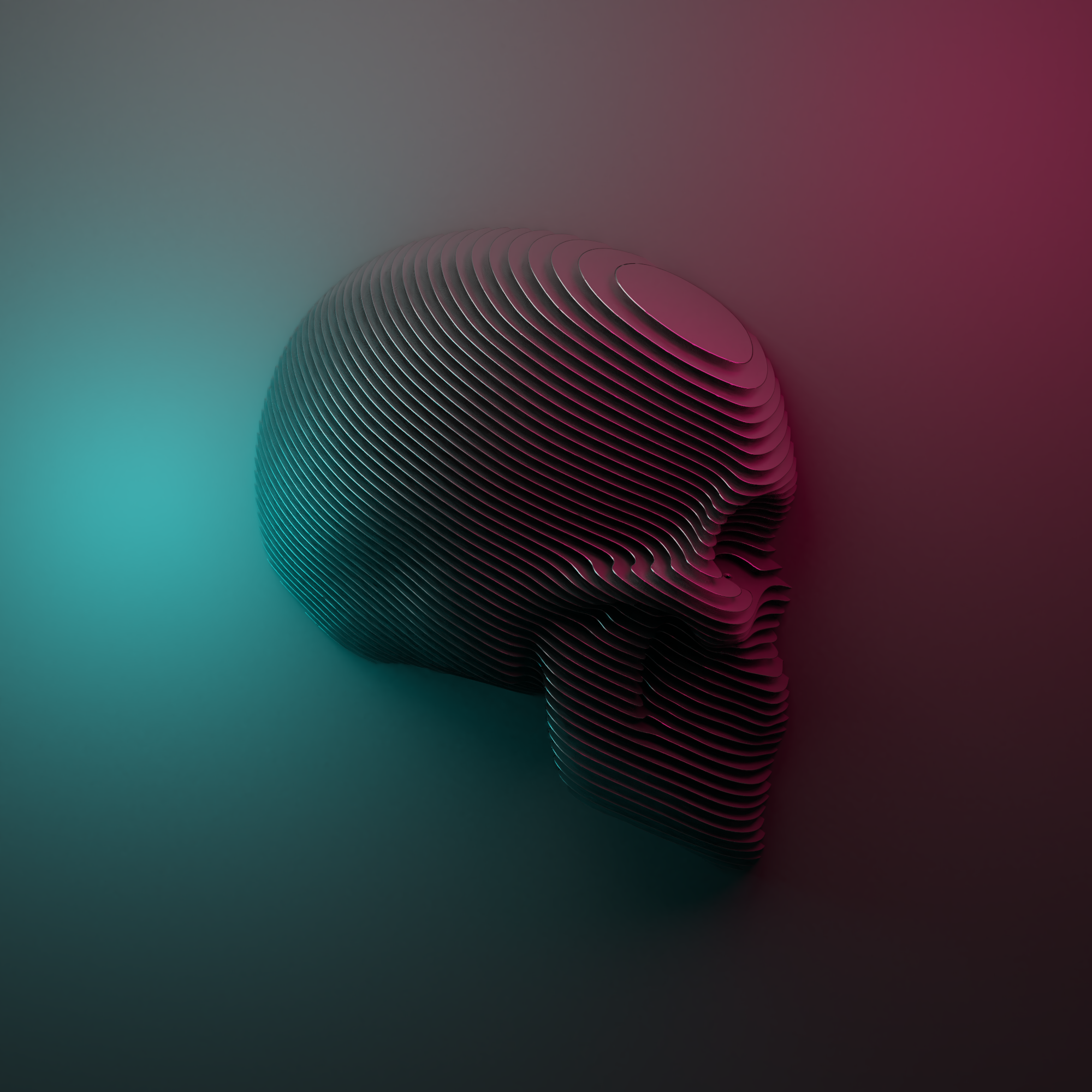 Minimalist Skull - HD Wallpaper 