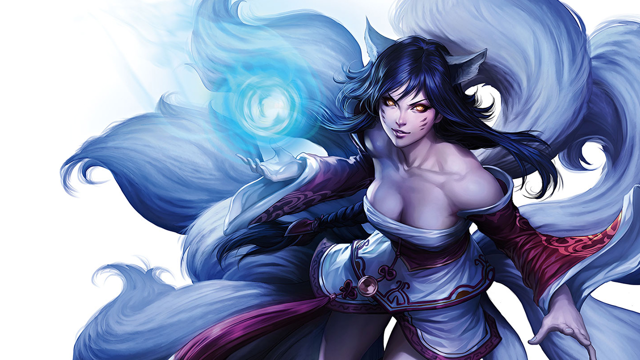 League Of Legends Ahri - HD Wallpaper 
