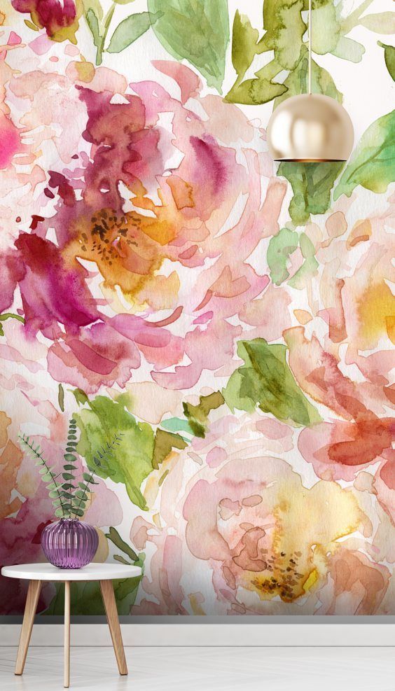 Floral Wallpaper Beautiful - HD Wallpaper 