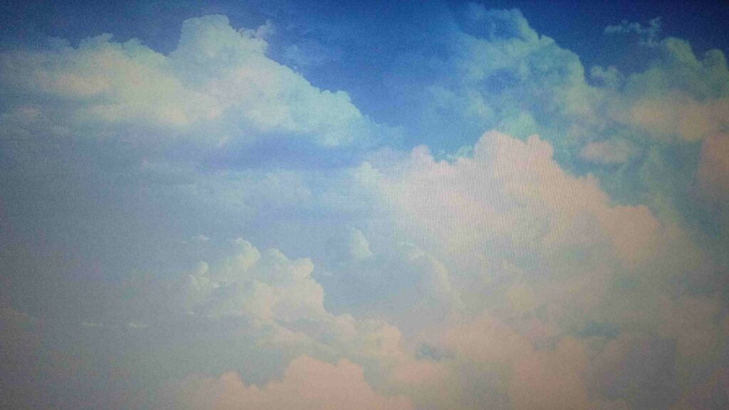 Pastel Wallpaper With Blue Pink Shade Of Sky With White - Cumulus - HD Wallpaper 