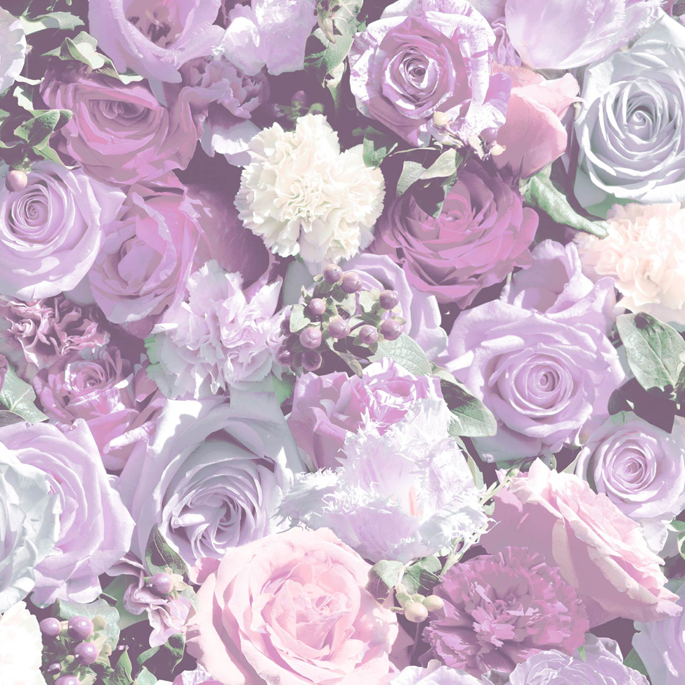 Lilac Floral - HD Wallpaper 