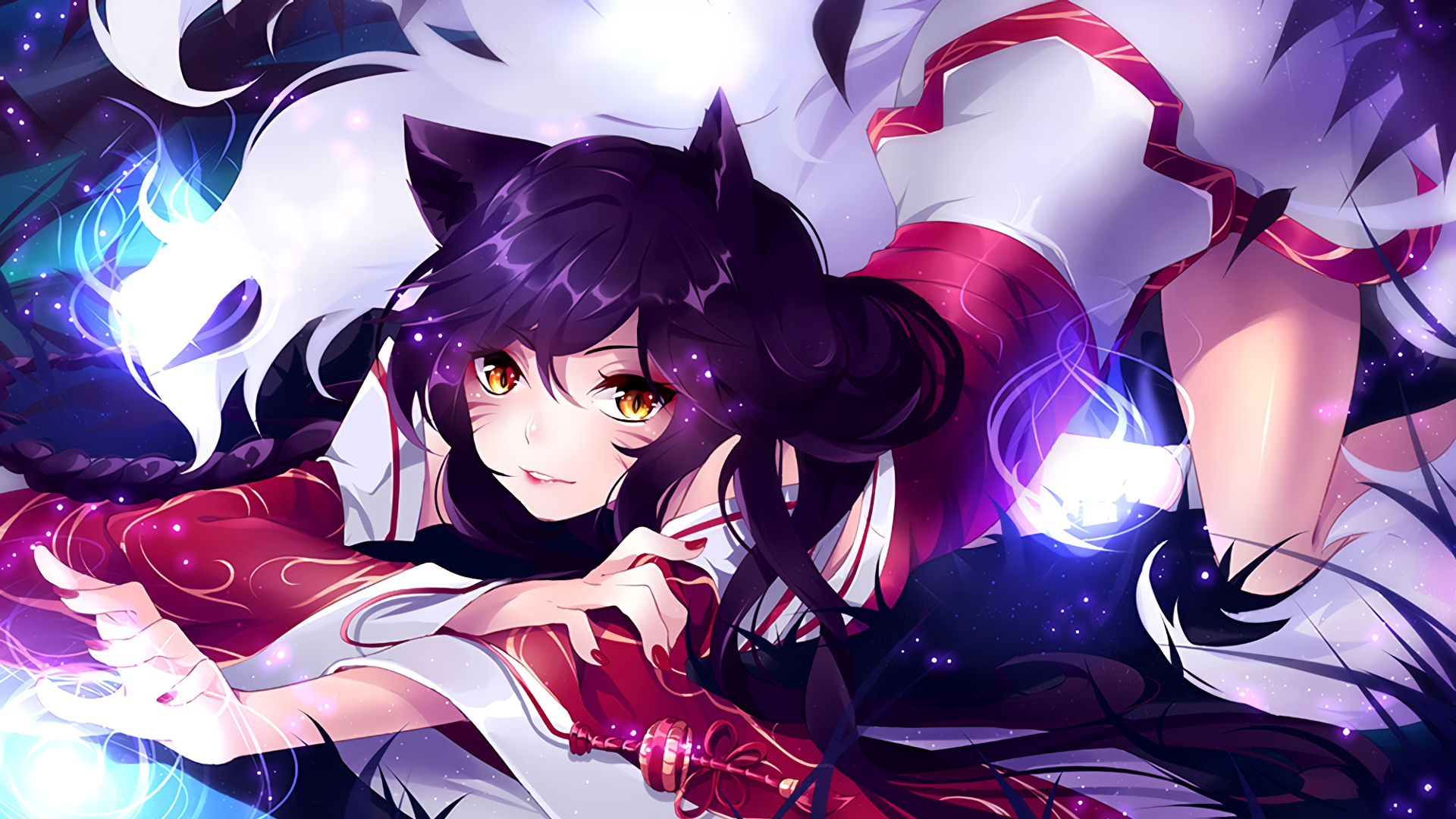 Ahri Anime Ahri League Of Legends - HD Wallpaper 