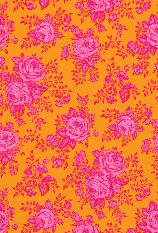 Pink And Orange Floral 600x884 Wallpaper teahub.io