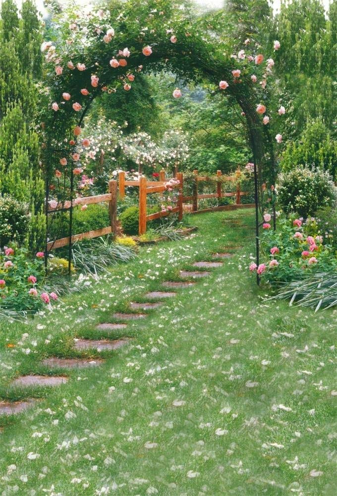 Garden Wedding Backdrop - HD Wallpaper 